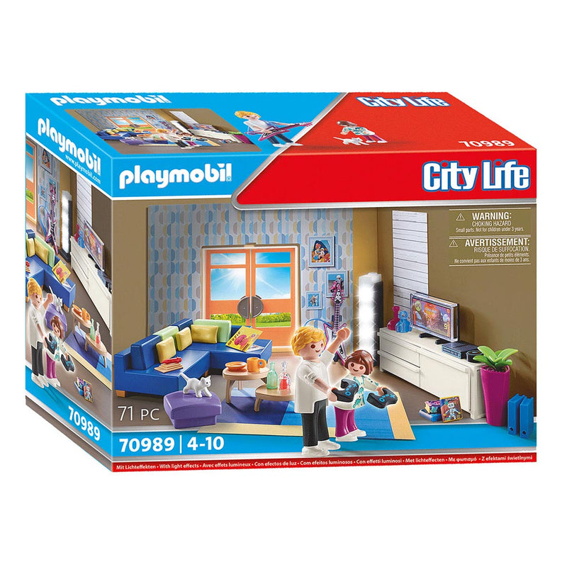 Playmobil 70989 City Life Woonkamer + Licht