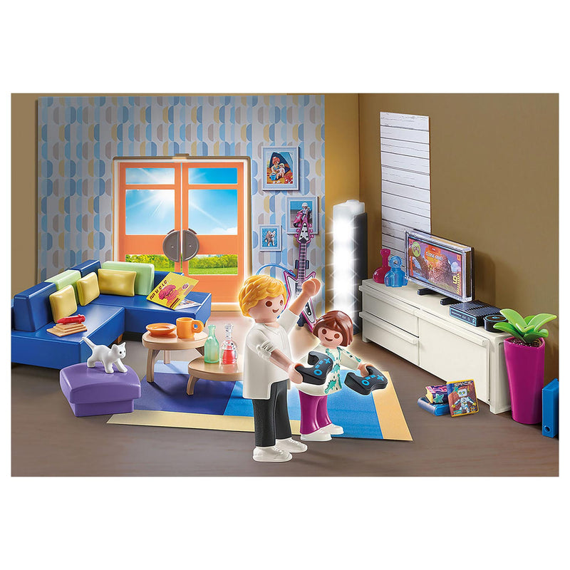 Playmobil 70989 City Life Woonkamer + Licht