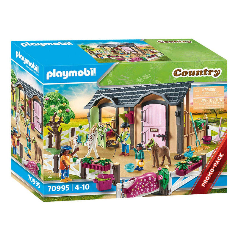 Playmobil Country Rijlessen met Paardenboxen - 70995