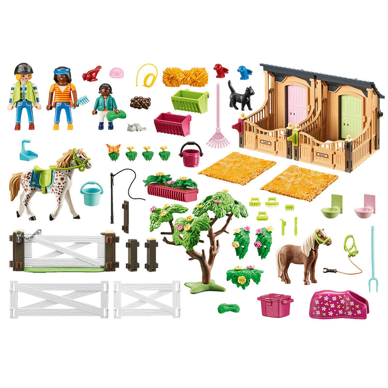 Playmobil Country Rijlessen met Paardenboxen - 70995