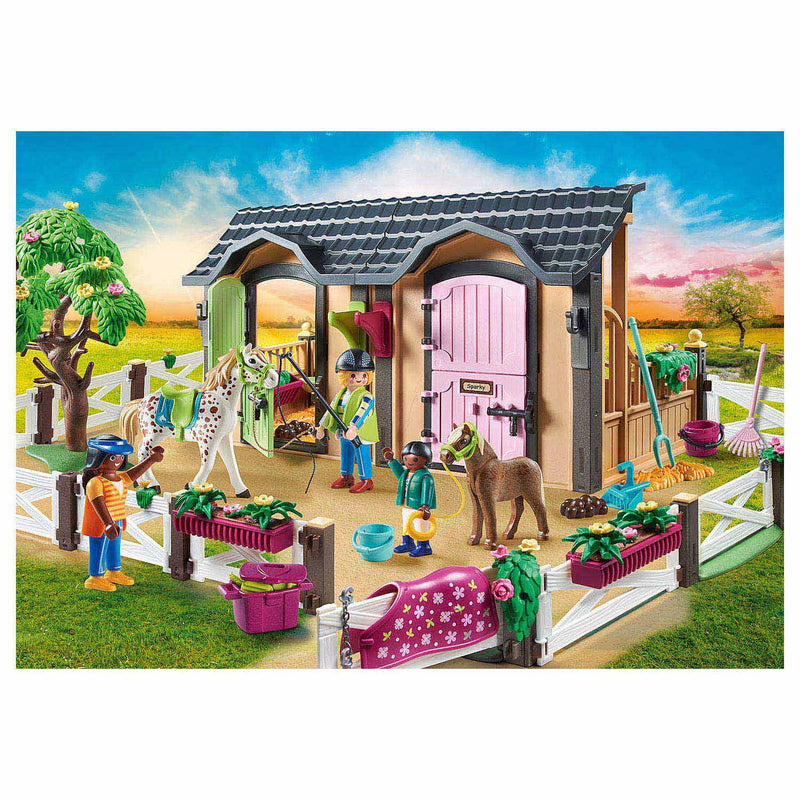 Playmobil Country Rijlessen met Paardenboxen - 70995