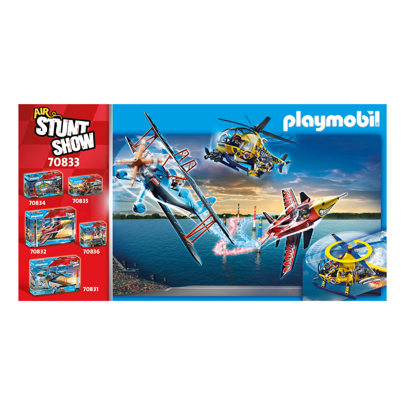 Playmobil 70833 Air Stuntshow Filmploeg Helikopter