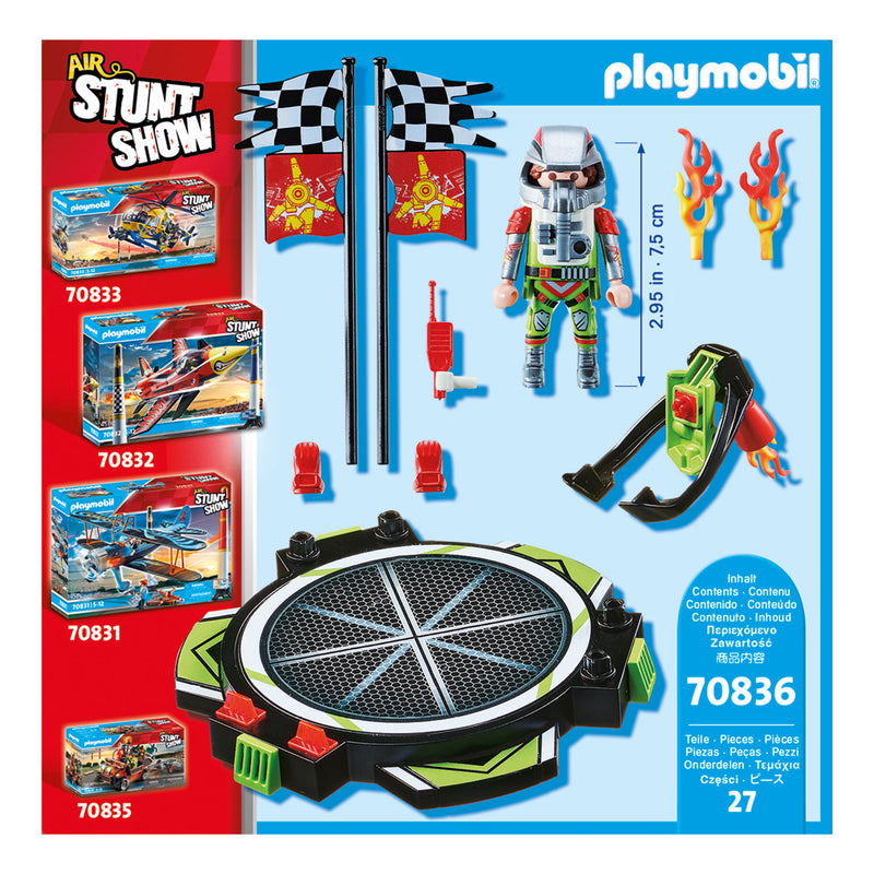 Playmobil Stuntshow Air Jetpack-vlieger - 70836