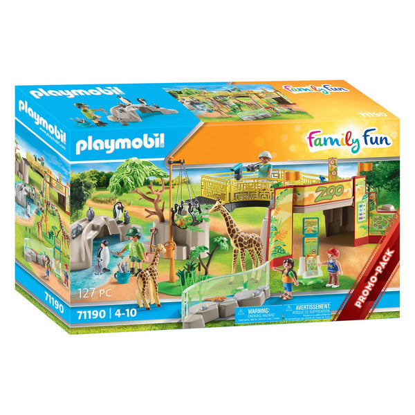 Playmobil Family Fun Avontuurlijke Dierentuin - 71190