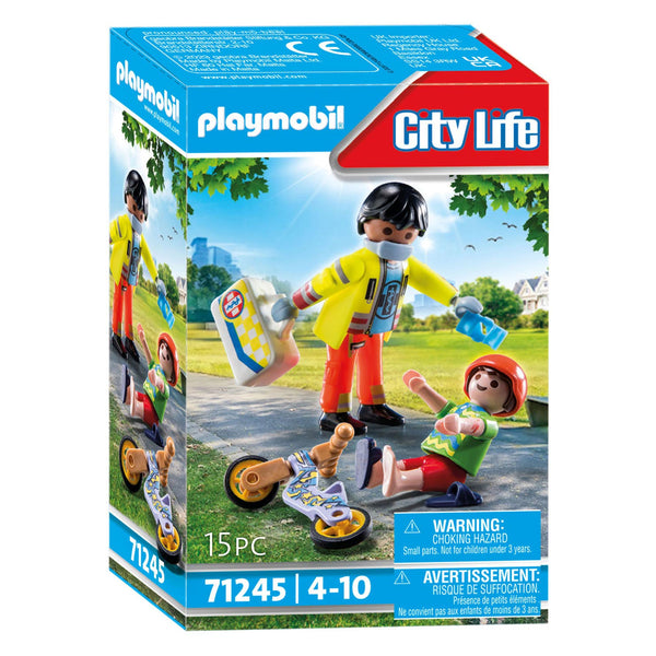 Playmobil City Life Verpleegkundige met patiënt