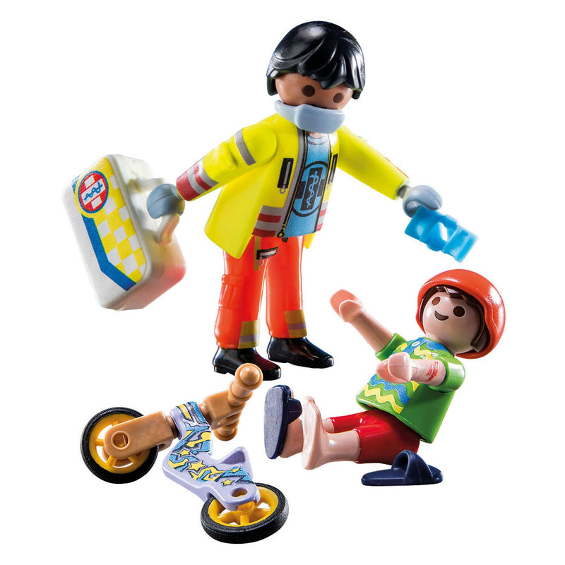 Playmobil City Life Verpleegkundige met patiënt