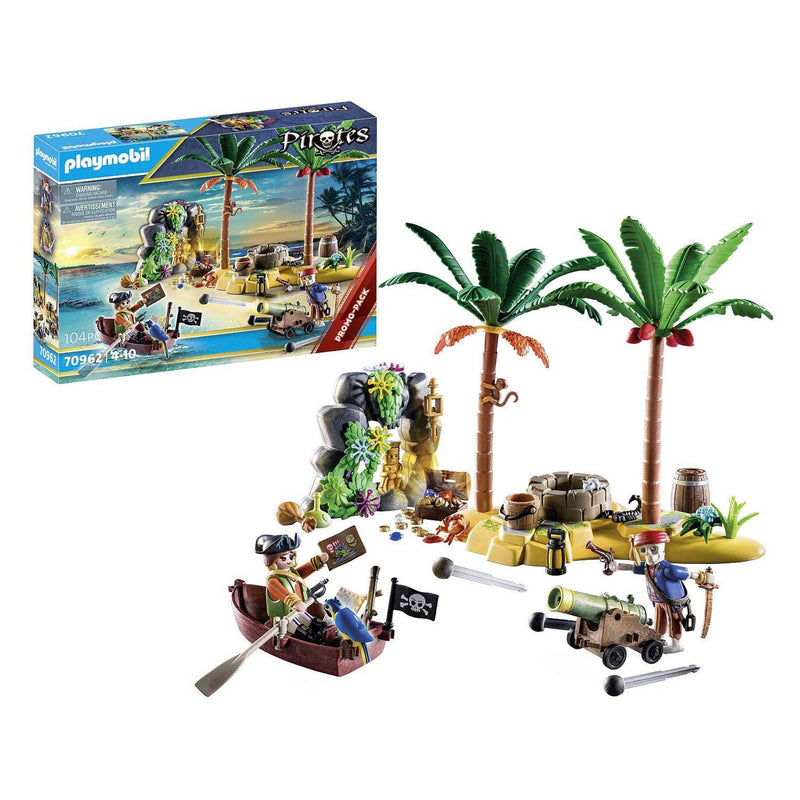 Playmobil Pirates Piratenschateiland met skelet - 70962