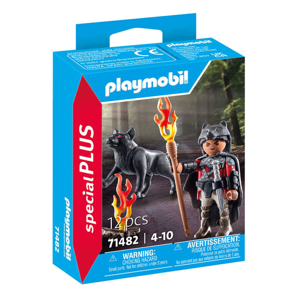 Playmobil 71482 Special Plus Krijger met Wolf