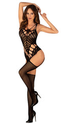 Obsessive - G139 Bodystocking - Zwart