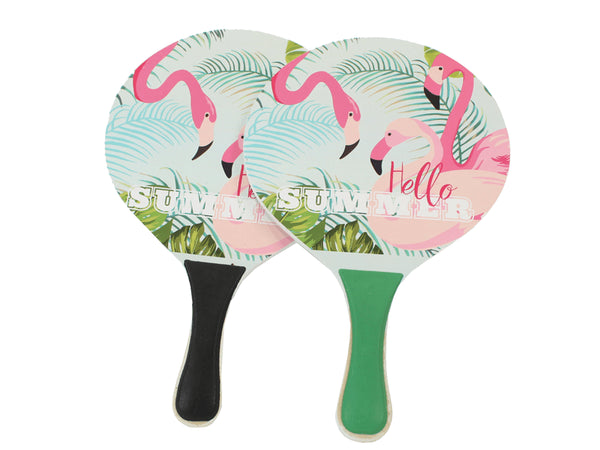 Beachballset Flamingo dessin 2ass. 04209