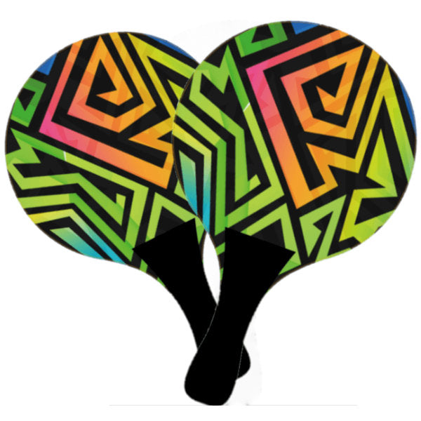 Beachball set Graffiti hout 04203