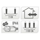 Verlichting 560LED MicroCluster 11M Warm Wit - IP44