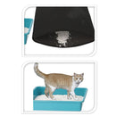 Kattenbakmat - dubbele laag - 90 x 60 cm