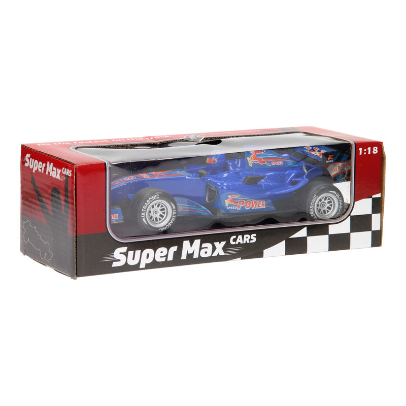 F1 Raceauto met Licht en Geluid - Zilver