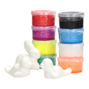 Crea Kids Crea putty pak van 8 kleuren met 3 figuren