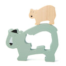 Trixie Houten Babypuzzel - Mr. Polar Bear