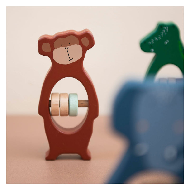 Trixie Houten Rammelaar - Mr. Monkey