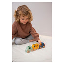 Trixie Houten Auto's met Dieren, 3st.