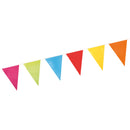 Gekleurde Vlaggenlijn, 10mtr. Feest Versiering