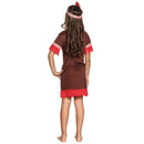 Kinderkostuum Indiaan, 4-6 jaar