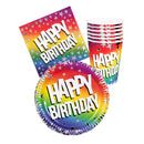 Feestset Happy Birthday, 24dlg.