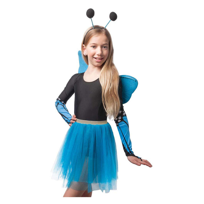 Verkleedset Vlinder Blauw