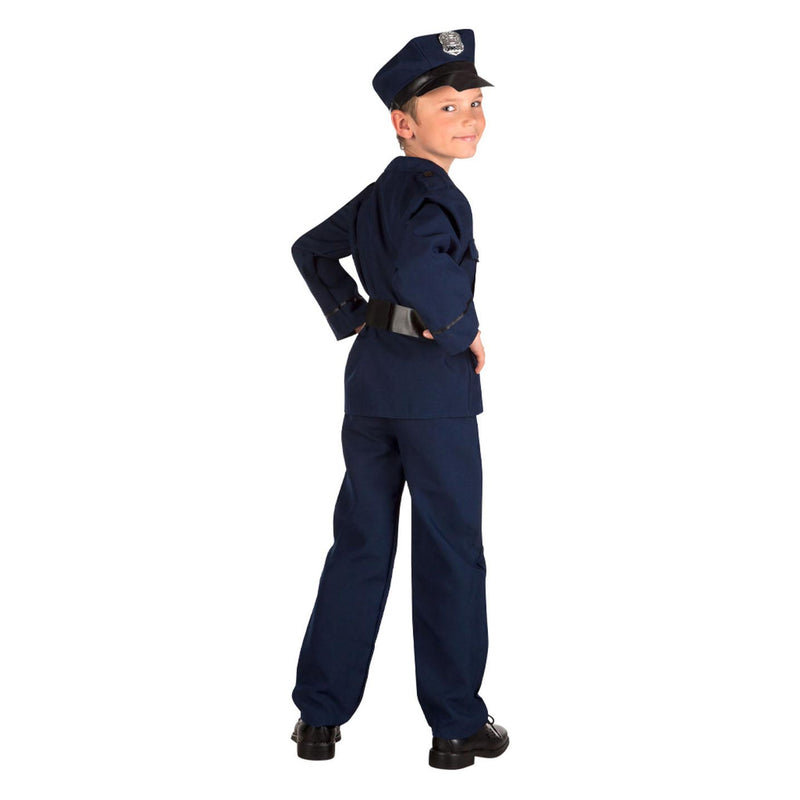 Kinderkostuum Politieagent, 7-9 jaar