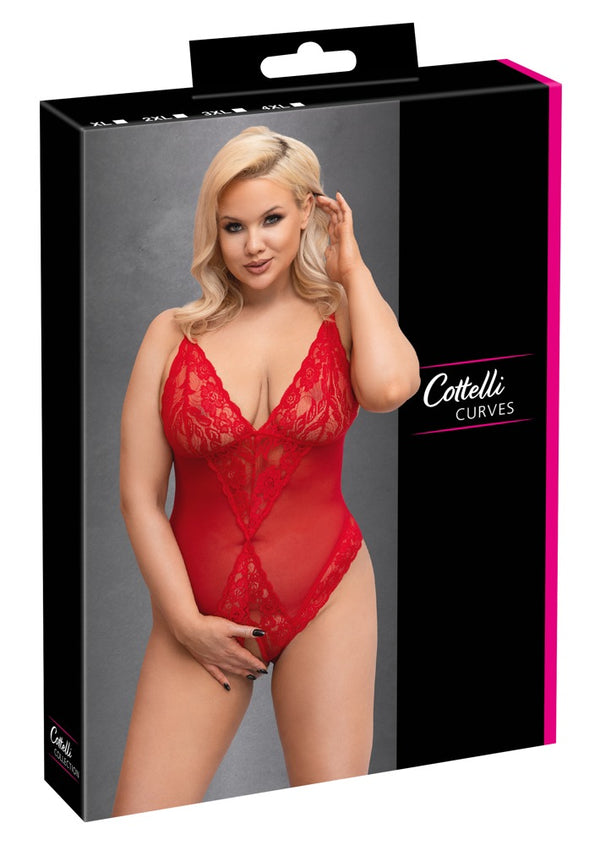 Crotchless Body red 4XL