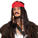 Pruik Tobias Met Bandana, Snor En Baard