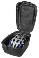 Topkoffer Polisport Luxe met quick release bagagedragerbevestiging - zwart