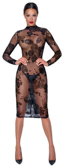 Dress Flock Print S