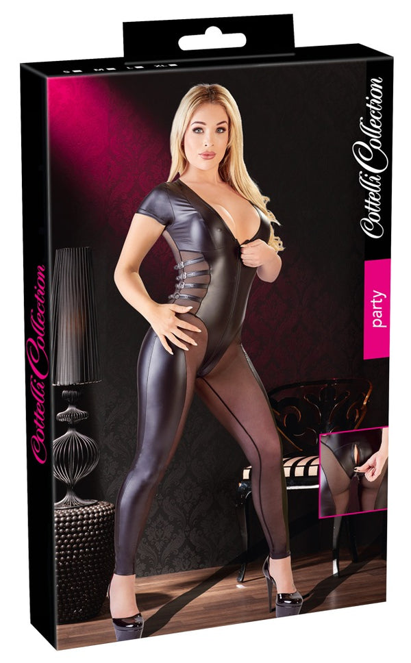 Jumpsuit with 2-way zip