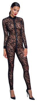 Jumpsuit Flock Print M