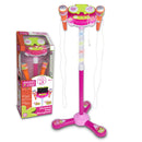 Bontempi Stage Microfoon met 2 Microfoons Roze