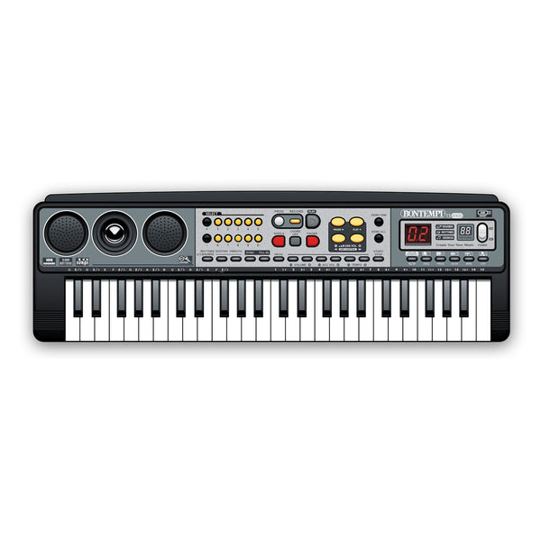 Bontempi Digitaal Keyboard Zwart, 49 toetsen