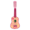 Bontempi Houten Meiden Gitaar met 6 Snaren 55 cm Roze