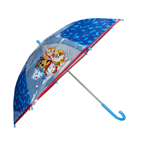 Paw Patrol Paraplu Transparant/Blauw