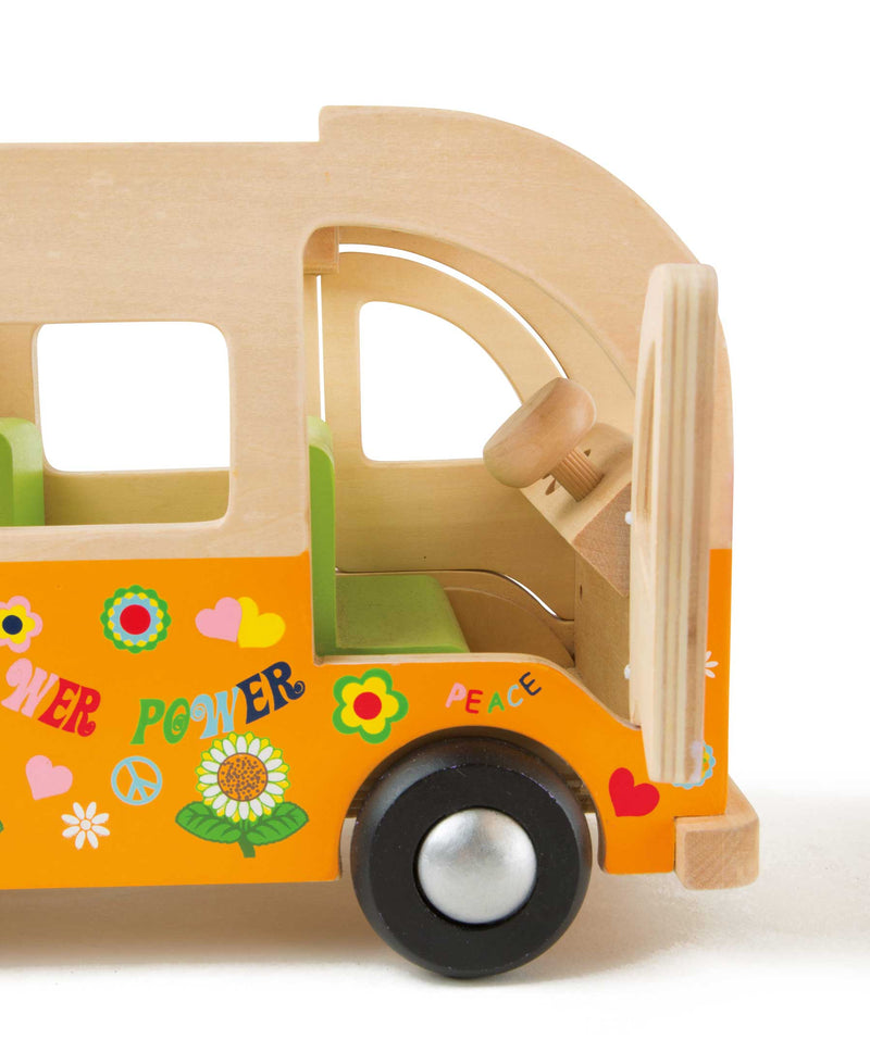 Wooden Hippie Van
