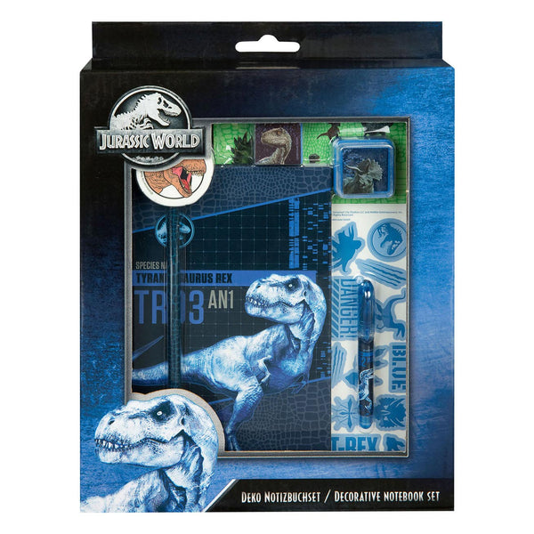 Jurassic World Notitieboek Set