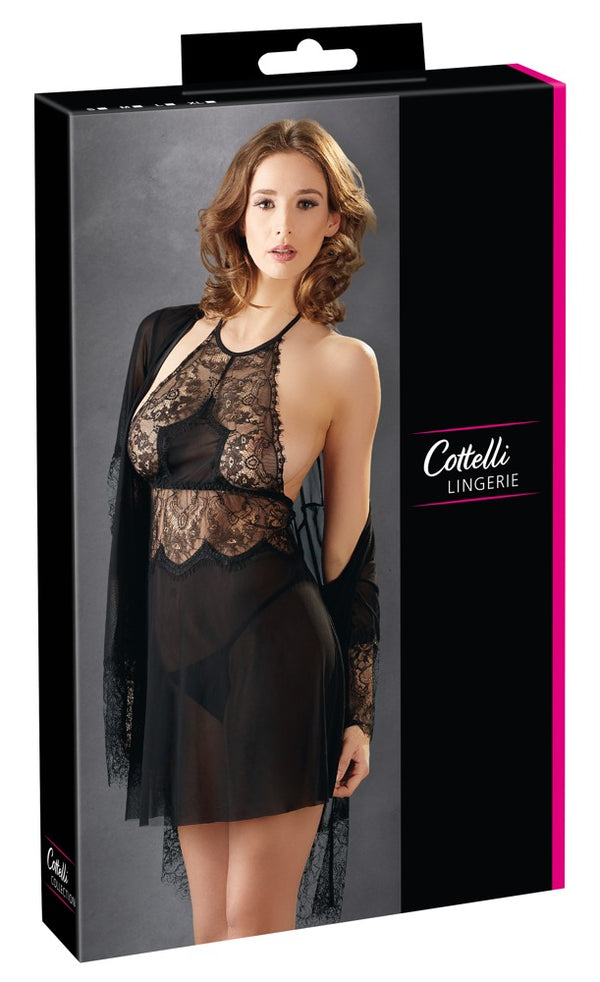 Chemise Set black L