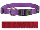 Rogz For Dogs Lumberjack Halsband Rood 25 MMX43-73 CM