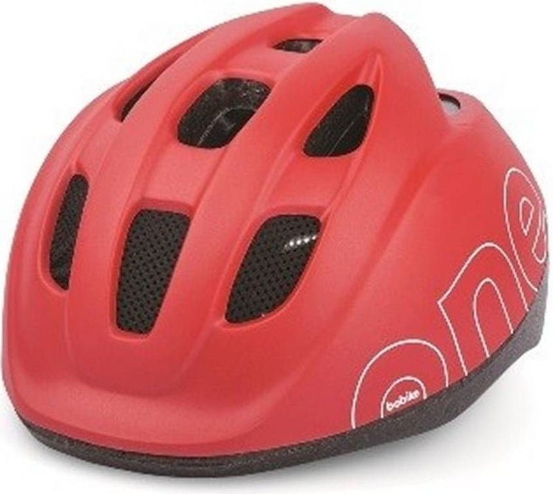 Fietshelm Bobike One Plus - maat S (52-56 cm) - strawberry red