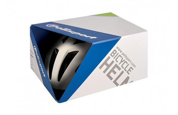 Fietshelm Polisport City'Go M (52-59cm) - mat creme