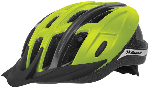 Fietshelm Polisport Ride-In L (58-62cm) - groen/zwart