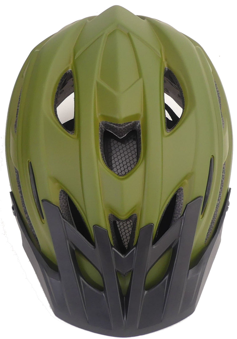 Fietshelm Edge Cantabria medium (55-58cm) - mat groen