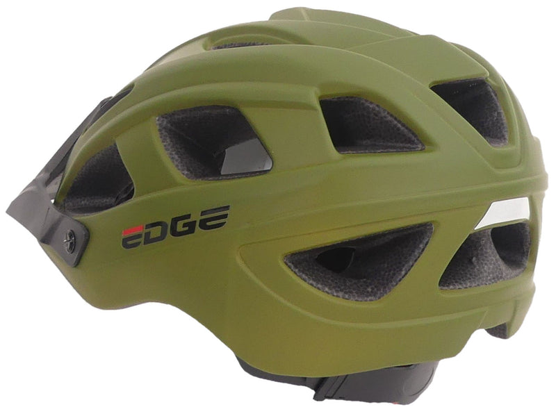 Fietshelm Edge Cantabria medium (55-58cm) - mat groen