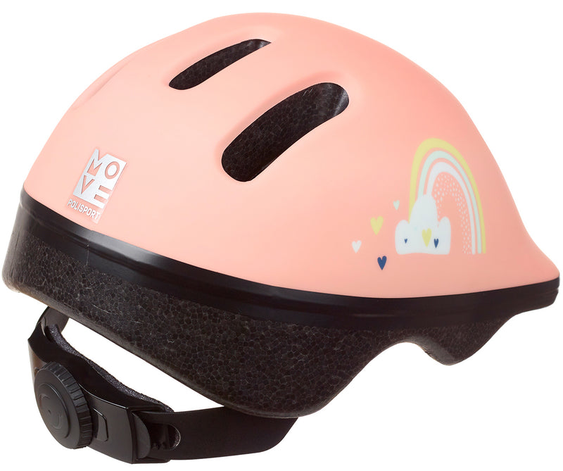 Fietshelm Polisport Happy Rainbow XXS 44-48 cm - roze