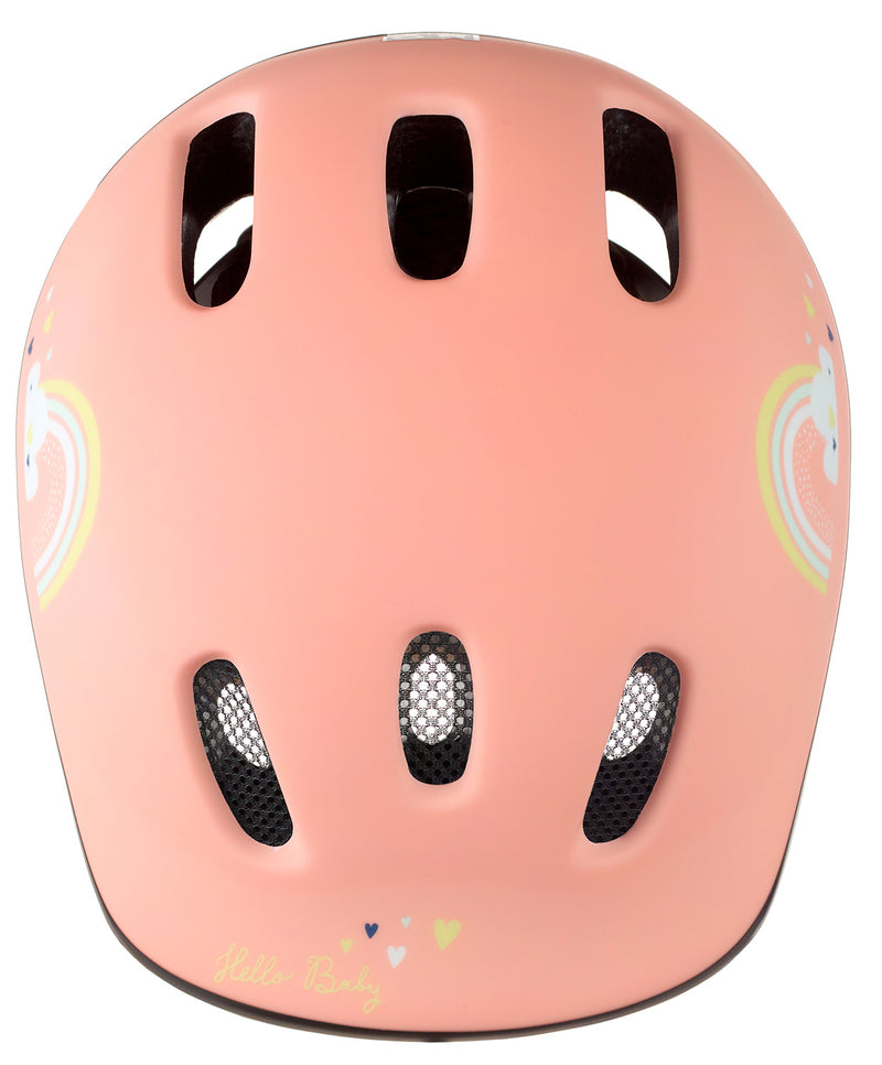 Fietshelm Polisport Happy Rainbow XXS 44-48 cm - roze