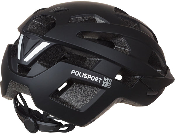 Fietshelm Polisport City Move M 54-58 cm - zwart