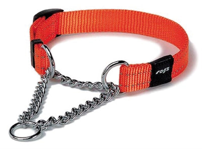Rogz For Dogs Snake Choker Oranje 16 MMX32-44 CM